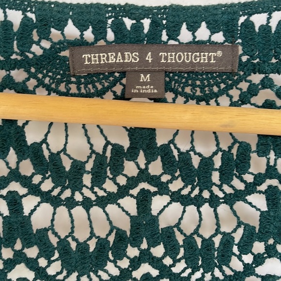 Teal Threads 4 Thought Cardigan - Picture 2 of 2